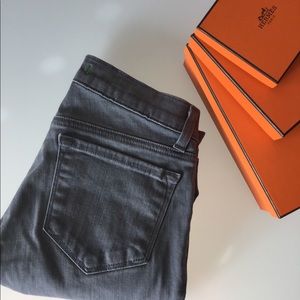 J BRAND // Grey skinny jean leggings